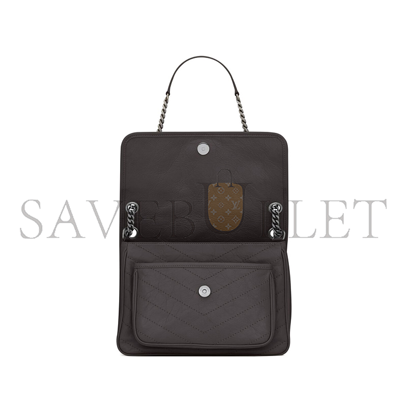 YSL NIKI MEDIUM IN VINTAGE LEATHER 6331580EN041112 (28*20*8.5cm) YSL NIKI MEDIUM IN VINTAGE LEATHER 6331580EN041112 (28*20*8.5cm)