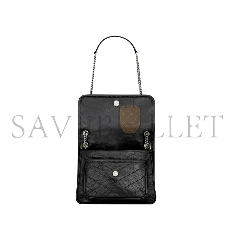 YSL NIKI BABY IN VINTAGE LEATHER 6331600EN041000 (21*16*7.5cm) YSL NIKI BABY IN VINTAGE LEATHER 6331600EN041000 (21*16*7.5cm)