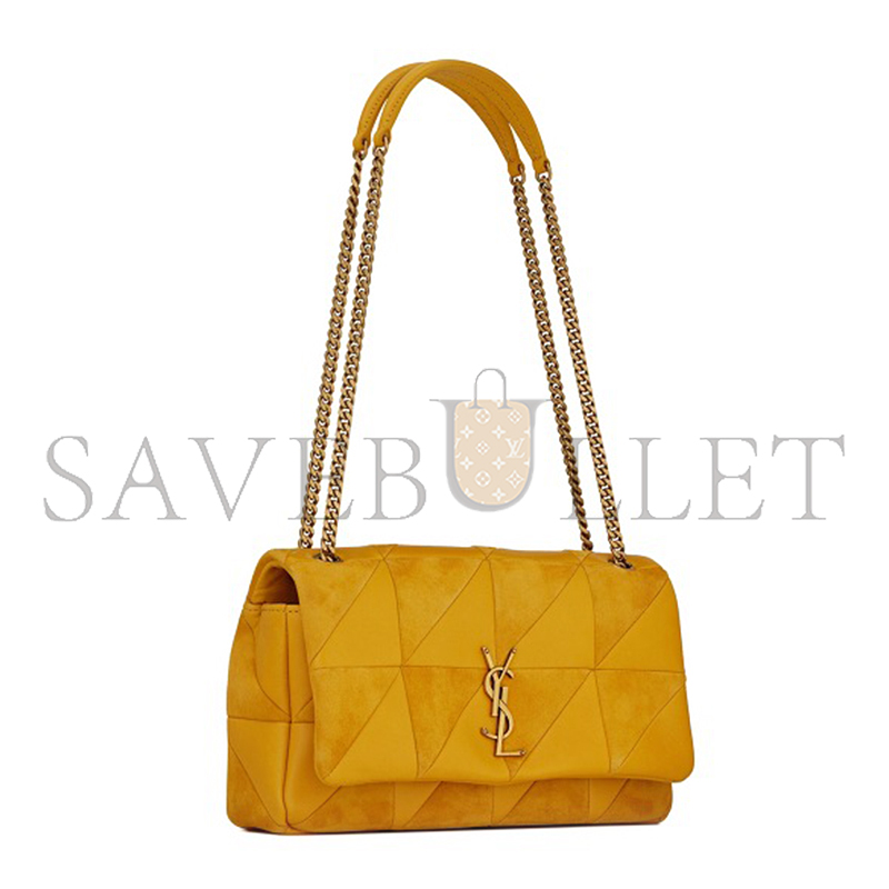 YSL JAMIE MEDIUM IN SUEDE AND LAMBSKIN 515821COPP77019 (25*15*7.5cm)