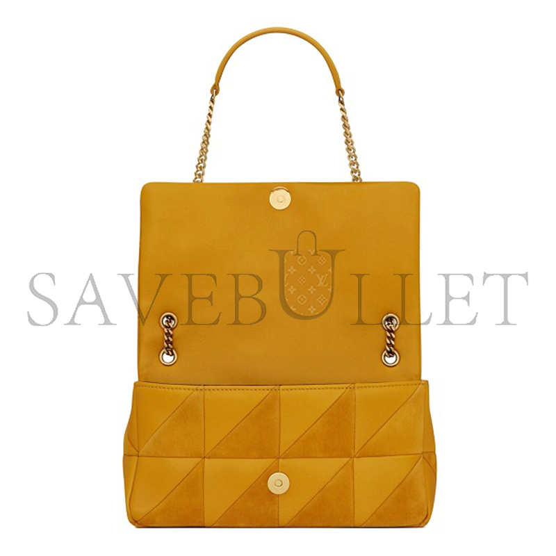 YSL JAMIE MEDIUM IN SUEDE AND LAMBSKIN 515821COPP77019 (25*15*7.5cm)